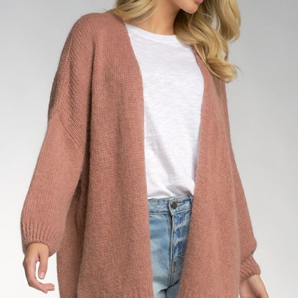 Elan // ROCK & LOVE SWEATER CARDIGAN // One Size // NWT - Picture 3 of 11